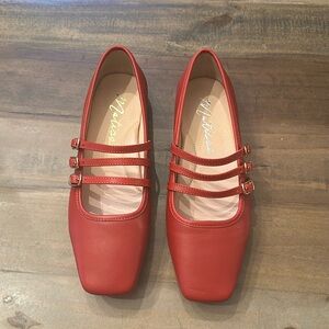 Matisse Mary Jane Red Shoes